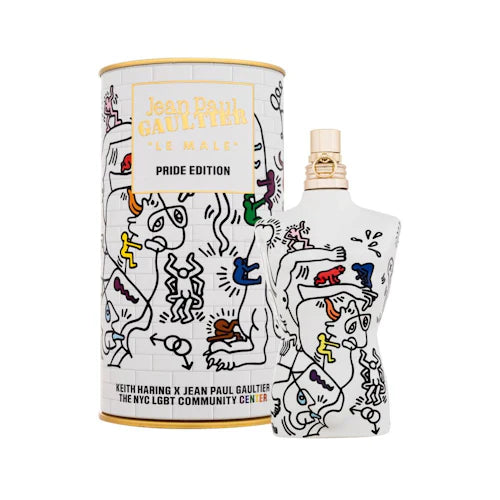 Jean Paul Gaultier Le Male Pride Edition Eau de Toilette for Men 125ml / 4.2 oz – Limited Edition Fresh Lavender Vanilla Cologne | Long-Lasting | Free 3-Day USA Shipping