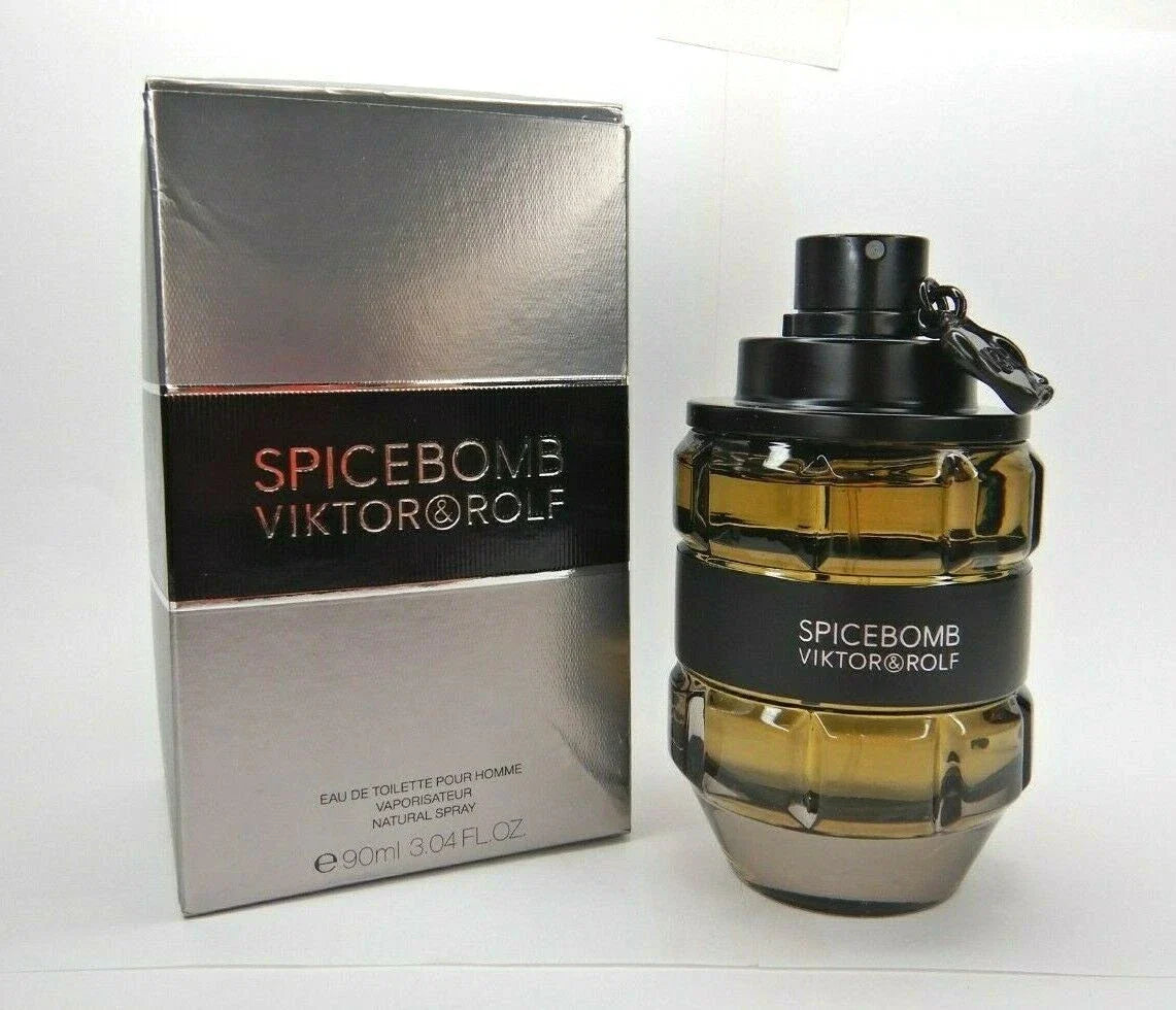 Viktor & Rolf Spicebomb Eau de Toilette 3.04 oz / 90 ml – 2018 Formula Men’s Cologne | Authentic | Free USA Shipping