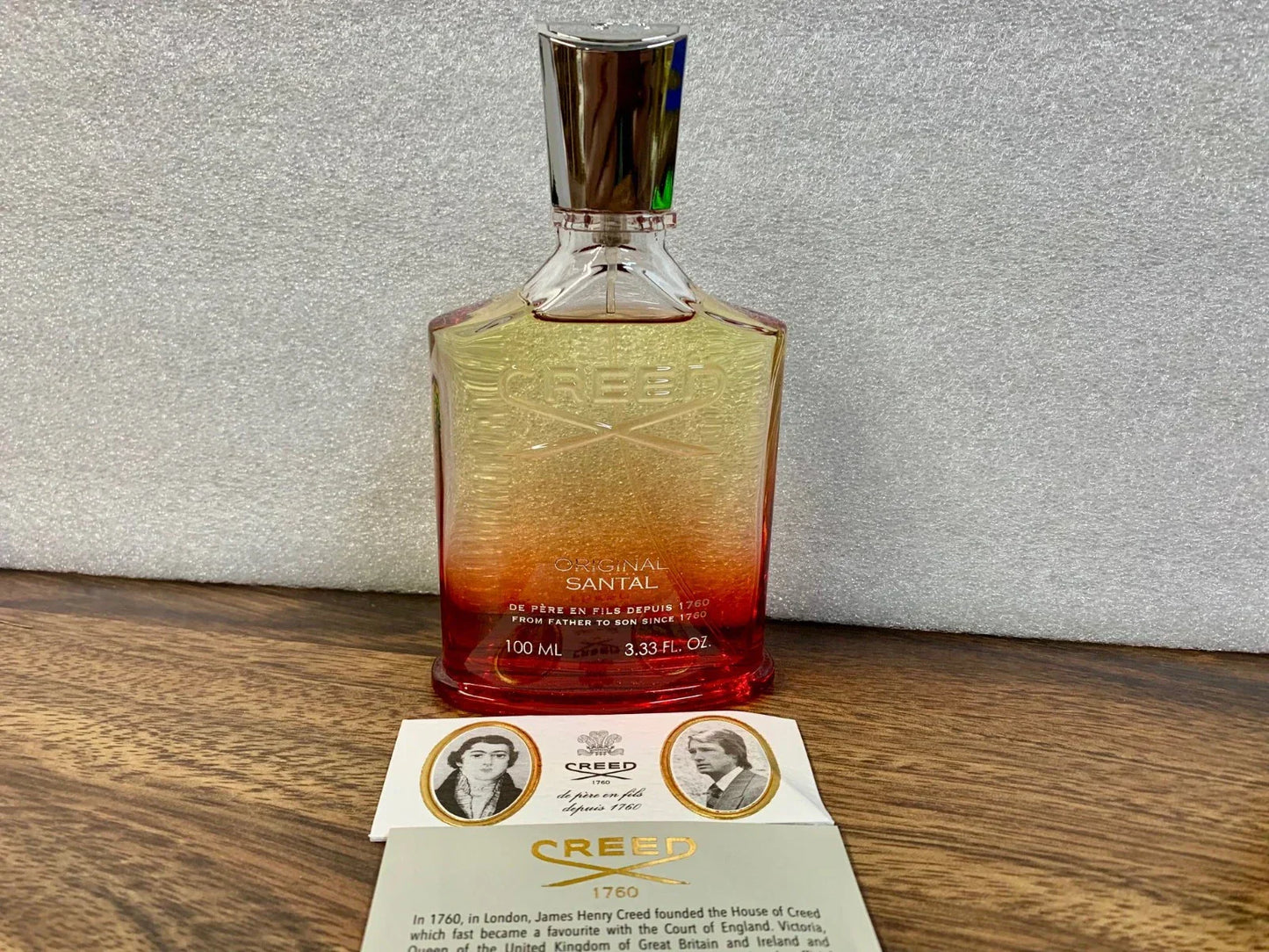 Creed Original Santal EDP 100ml / 3.3 fl oz – Authentic Luxury Fragrance, Free USA Shipping, 3-Day Delivery