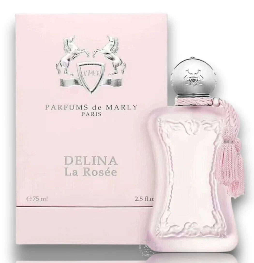 Delina La Rosée Eau de Parfum 2.5 oz Spray by Parfums de Marly – Fresh Floral Women’s Perfume | Free USA 3D Delivery