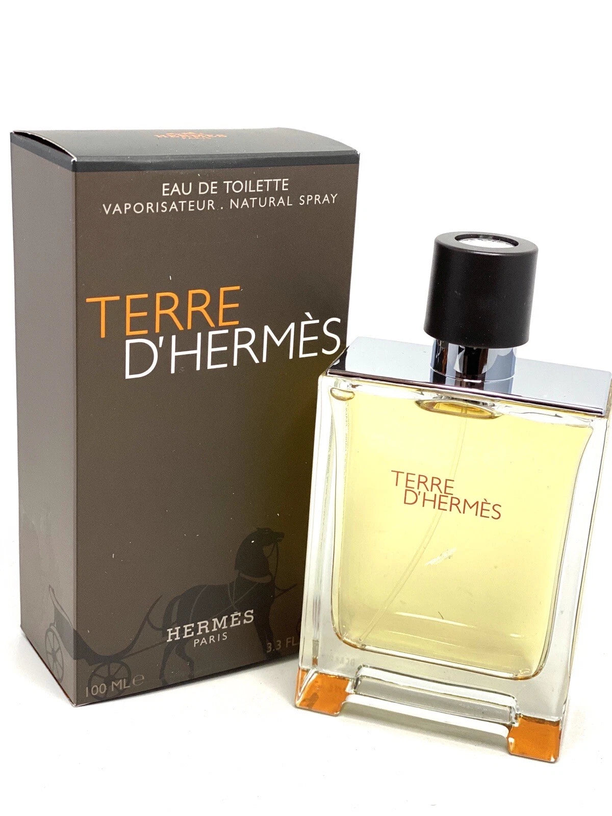 Terre D’Hermès by Hermès 3.3 fl.oz Eau De Toilette for Men – Authentic Luxury Scent | Free 3–5 Day USA Shipping