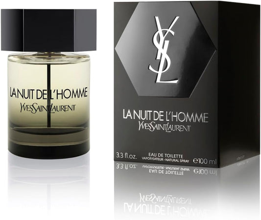 Yves Saint Laurent La Nuit de L’Homme Eau de Toilette – Men’s Luxury Perfume | 70% OFF | Free USA Shipping