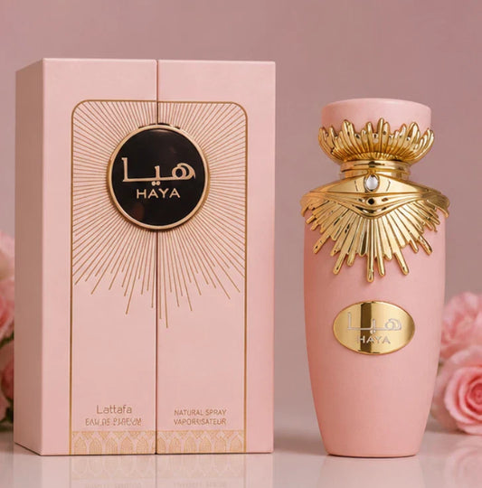 Lattafa Haya Eau de Parfum 100ml Luxury Women’s Perfume | Free USA 3-Day Delivery