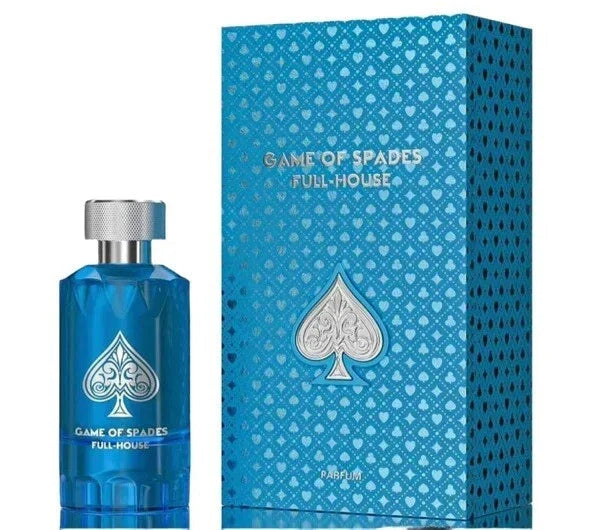 Jo Milano Game Of Spades Full House Parfum Spray 3.4 oz (100ml) Luxury Unisex Fragrance | Free USA 3-Day Delivery