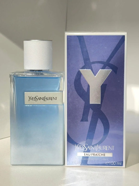 YSL Y by Yves Saint Laurent Eau Fraiche 3.3 oz – Men’s Luxury Fresh Perfume | 70% OFF | Free USA Shipping