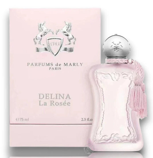 Delina La Rosée Eau de Parfum 2.5 oz Spray by Parfums de Marly – Fresh Floral Women’s Perfume | Free USA 3D Delivery